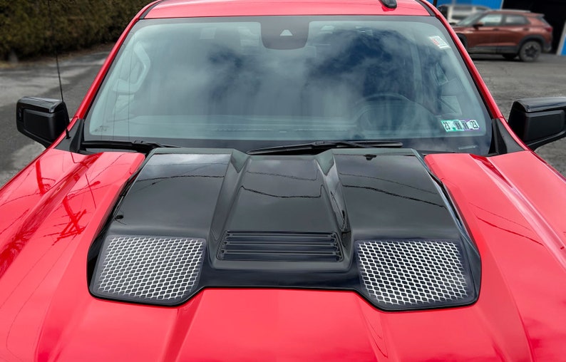 2022 2023 Chevy Silverado Trail Boss ZR2 Hood Scoop Front Air Etsy