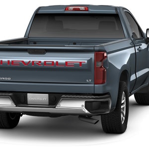 Tailgate Rigid 2019 2020 2021 2022 Chevy Silverado CHEVROLET Tailgate Rigid ABS ...