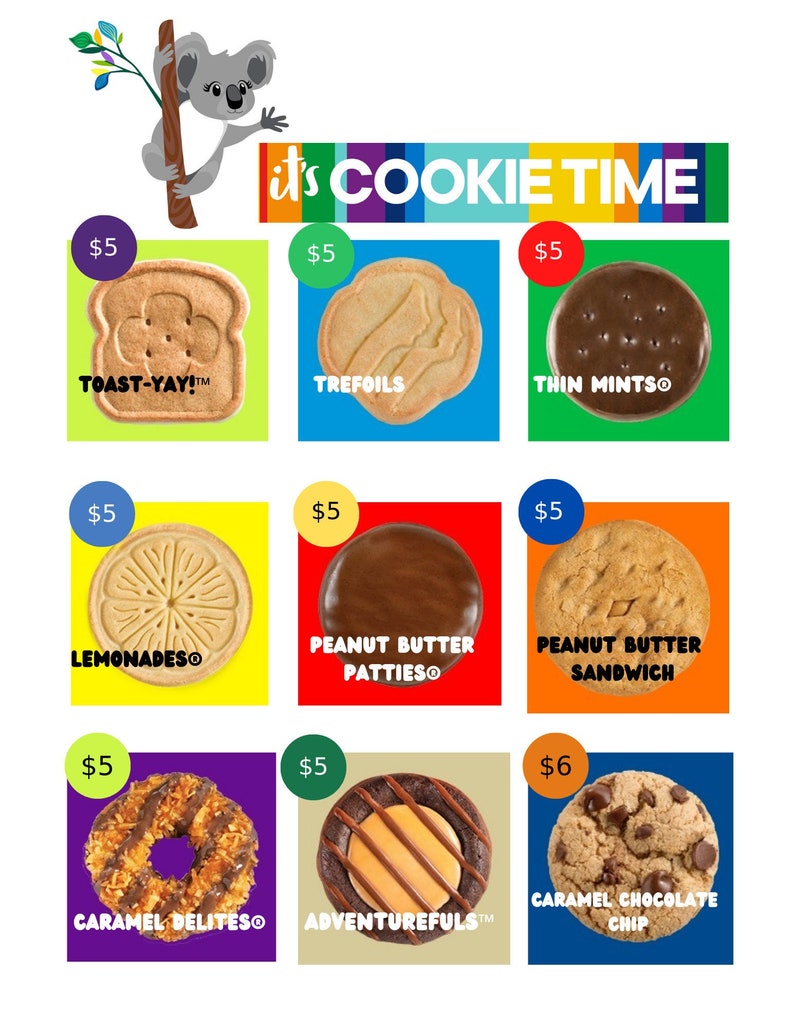 2022 ABC Girl Scout Cookie Handout Printable Etsy 2022 ABC Girl Scout Cookie Handout Printable Etsy