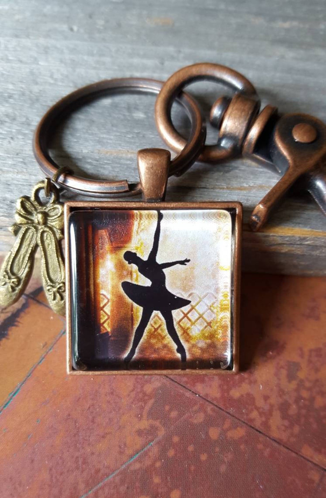Dancer Key Chain, Ballet Key Chain, Gift for Dancer, Dance Mom, Ballet ...