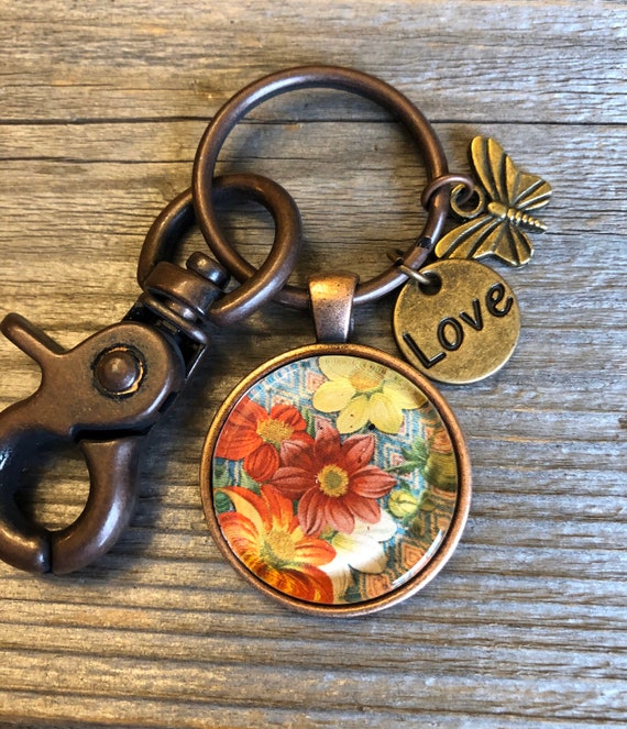Antique key chain best sale