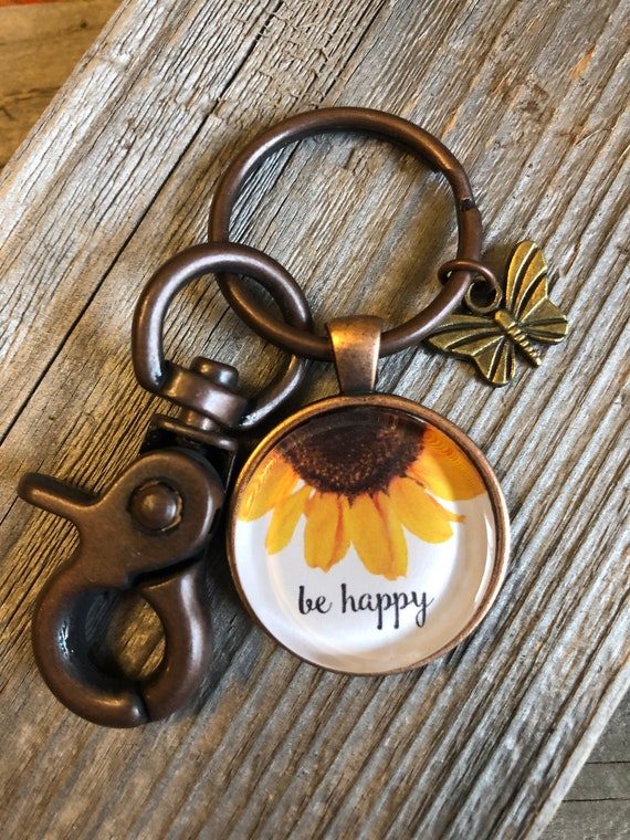 Sunflower jewels best sale keychain