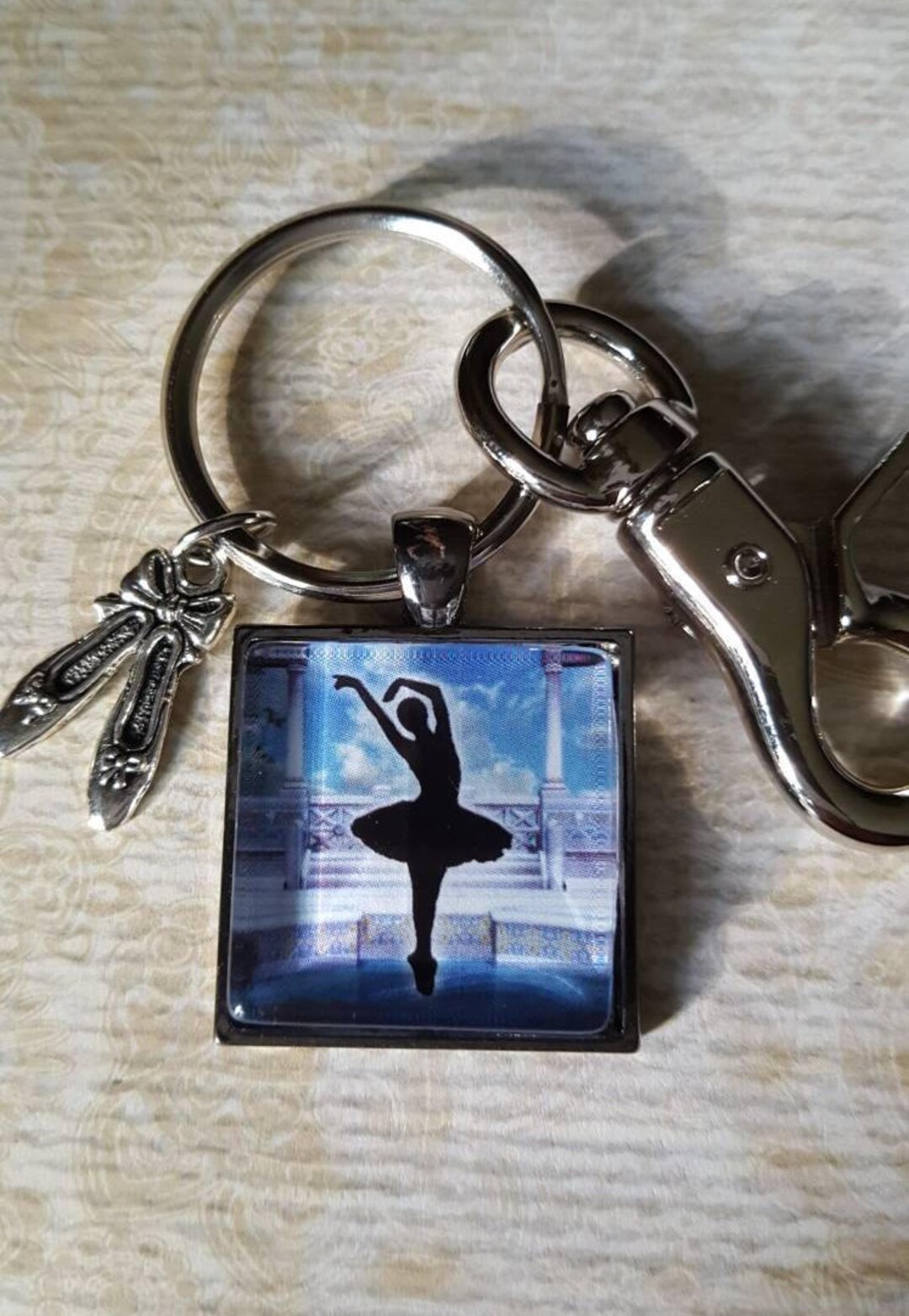 Ballerina Key Chain, Ballerina Key Chain, Gift Dancer, Dancer Key Chain ...