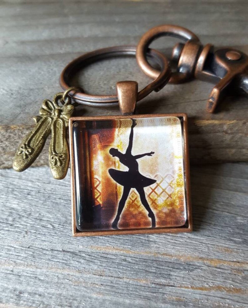 Dancer Key Chain, Ballet Key Chain, Gift for Dancer, Dance Mom, Ballet ...