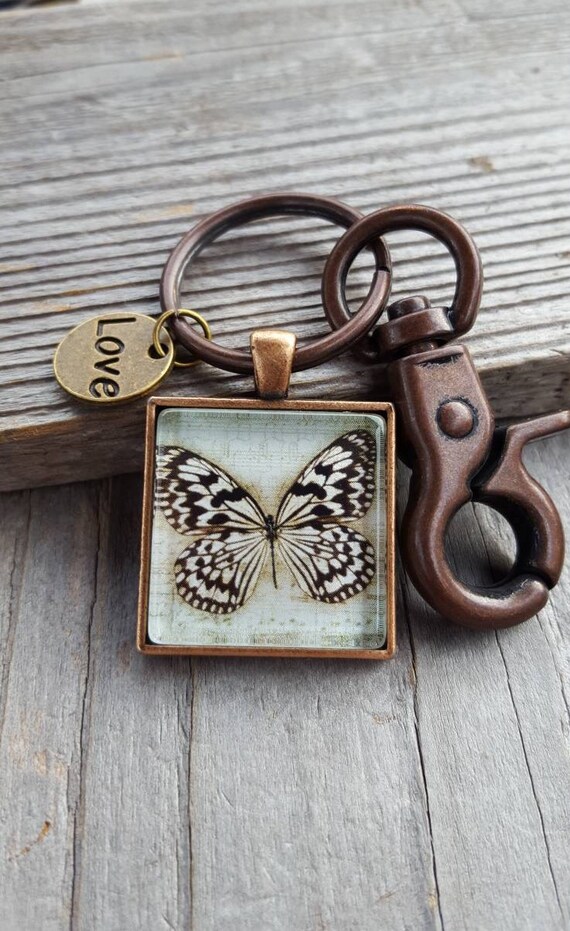 Vintage inspirational best sale keychains