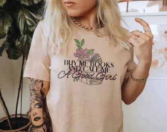 Book Lover Graphic Tee | Romance Reader Shirt | Bookish Gift for Readers