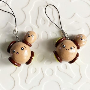 Saccharomyces cerevisiae budding yeast beer yeast fungus microbe charm, ornament, microbiologist / scientist / brewer / baker gift