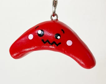 Red blood cell sickle cell charms / oranments