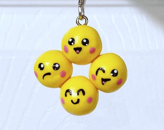 Micrococcus luteus microbe charm, ornament, microbiologist / pathologist / scientist / doctor / nurse / medical student gift