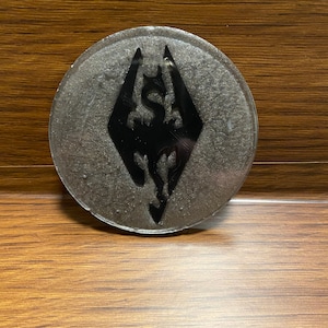 Skyrim Logo Coasters
