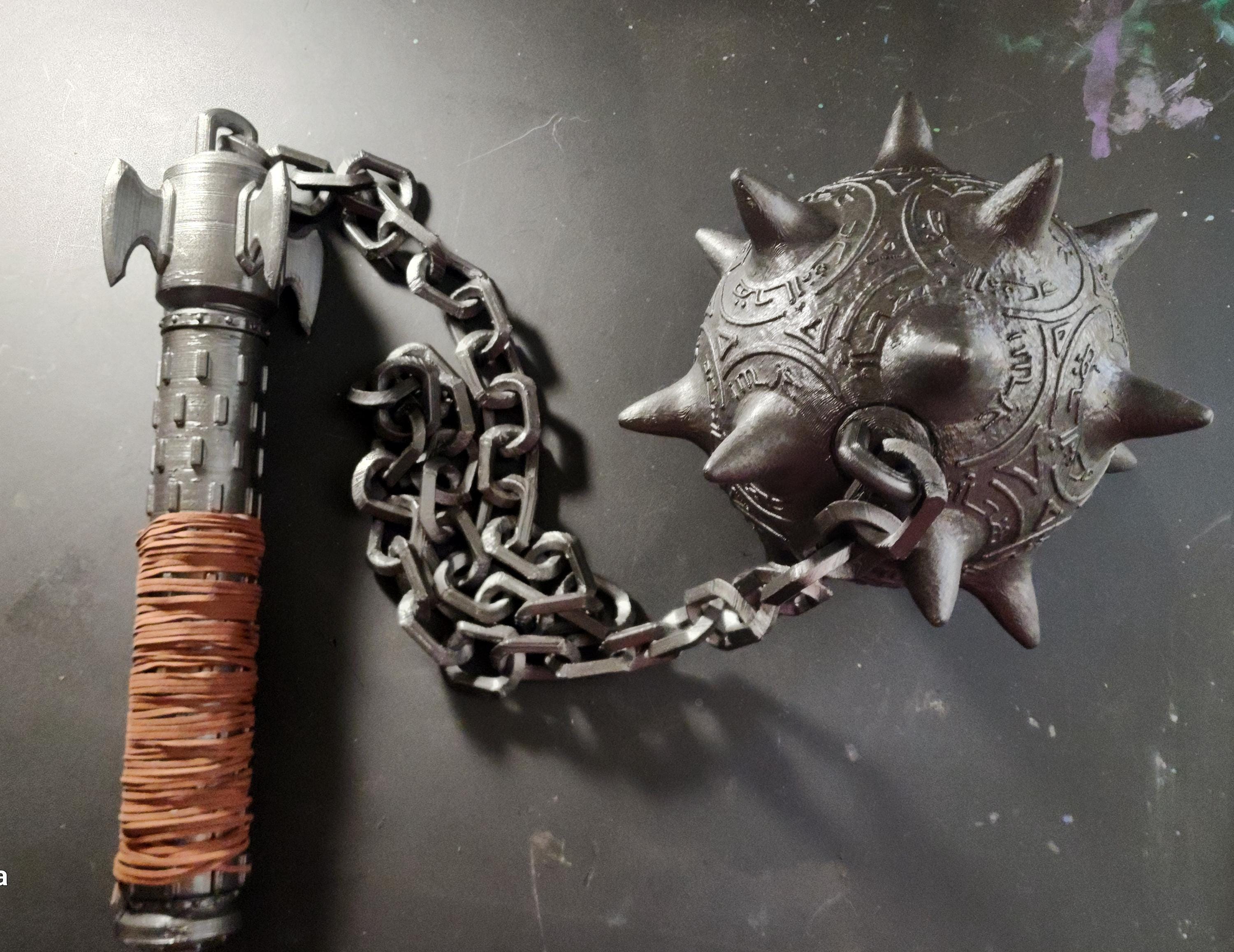 Crafthand Metal Crucible Sword - Real Alloy Cosplay Prop From Switch Game, Blunt Blade For Safe Display