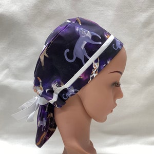Surgical Scrub Cap, Chemo Cap, Nurse Hat, Scrub Hat