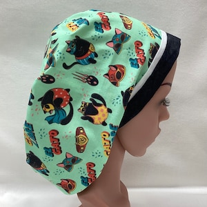 Surgical Scrub Cap, Chemo Cap, Nurse Hat, Scrub Hat