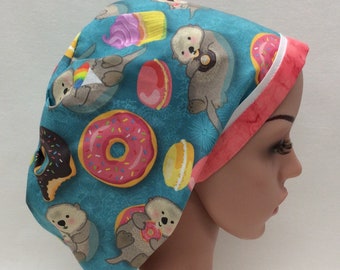 Surgical Scrub Cap, Chemo Cap, Nurse Hat, Scrub Hat