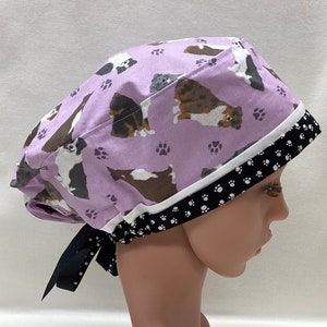 Surgical Scrub Cap, Chemo Cap, Nurse Hat, Scrub Hat, Traditional Tie Style