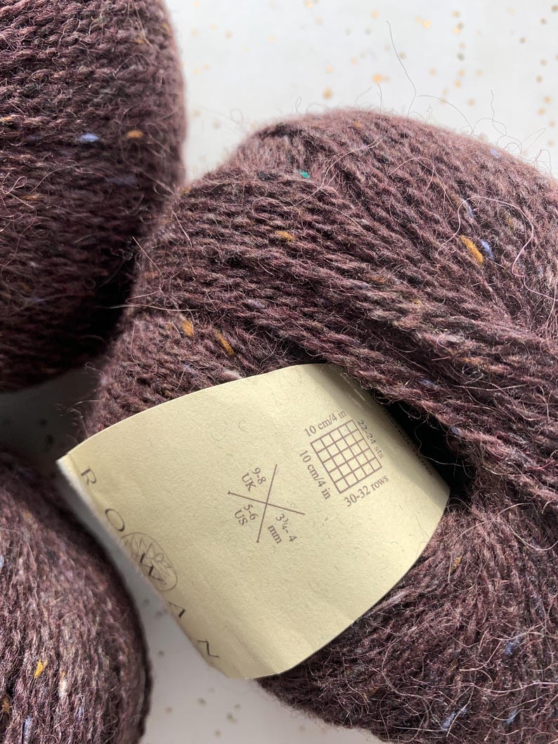 Rowan Felted Tweed, Lot of 4 Balls, Color ”treacle”, DK Weight - Etsy