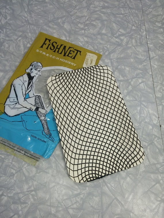 Vintage Fishnet Hose, NOS, 1960’s, Never Worn, Fo… - image 7