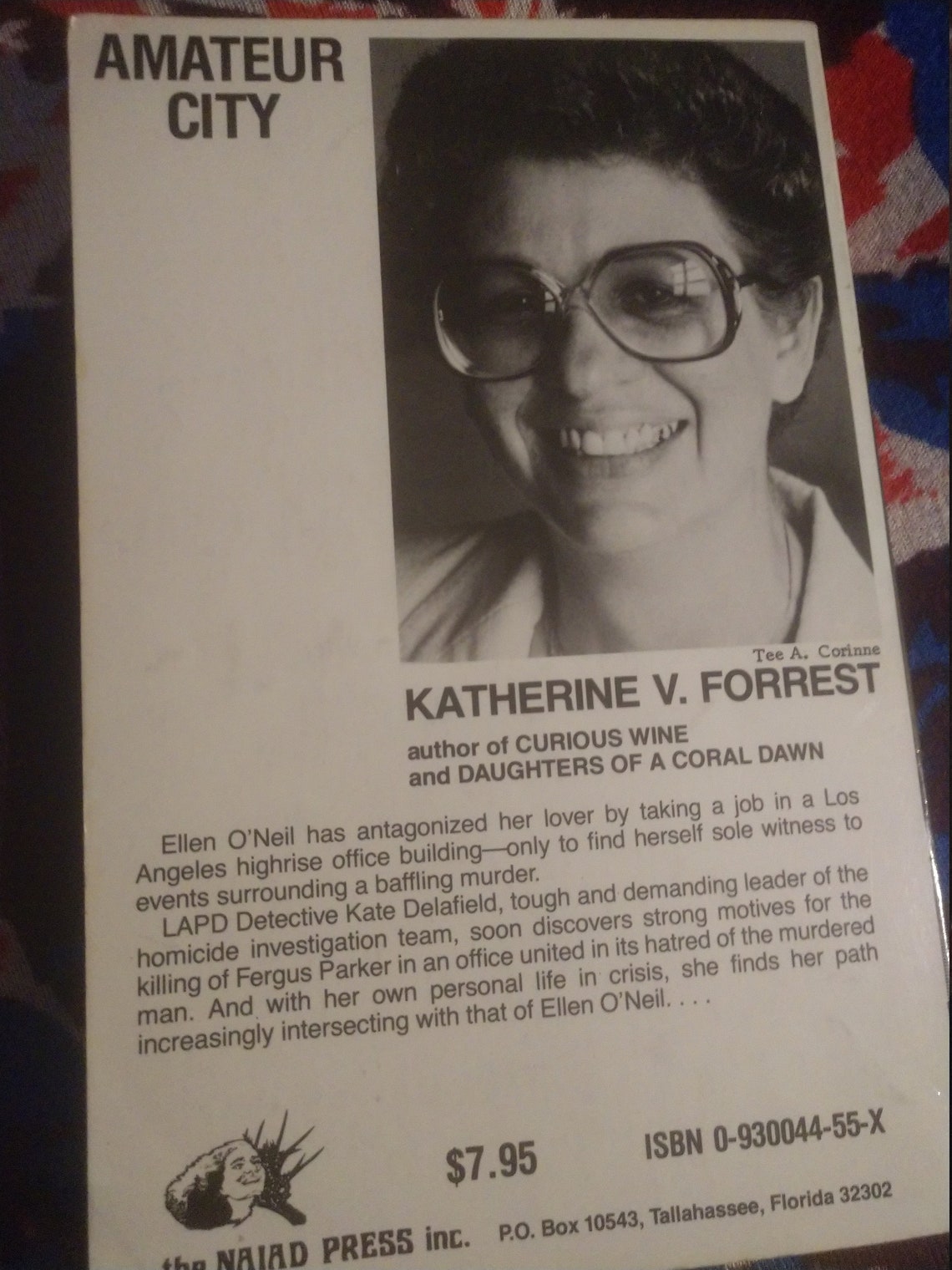 Amateur City by Katherine V. Forrest Etsy