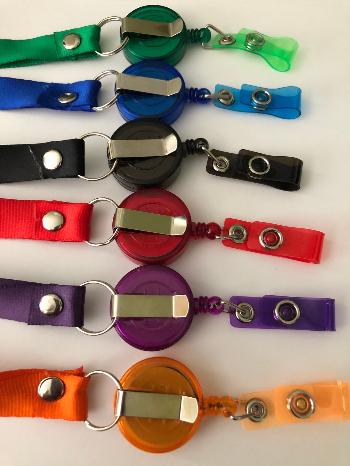 Belt Clip Individual Lanyards Etsy