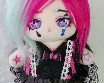 Aimee Goth Scene Emo 20cm Cotton Plush Doll No Attributes