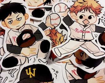 Oofuri / Ookiku Furikabutte Sticker Set