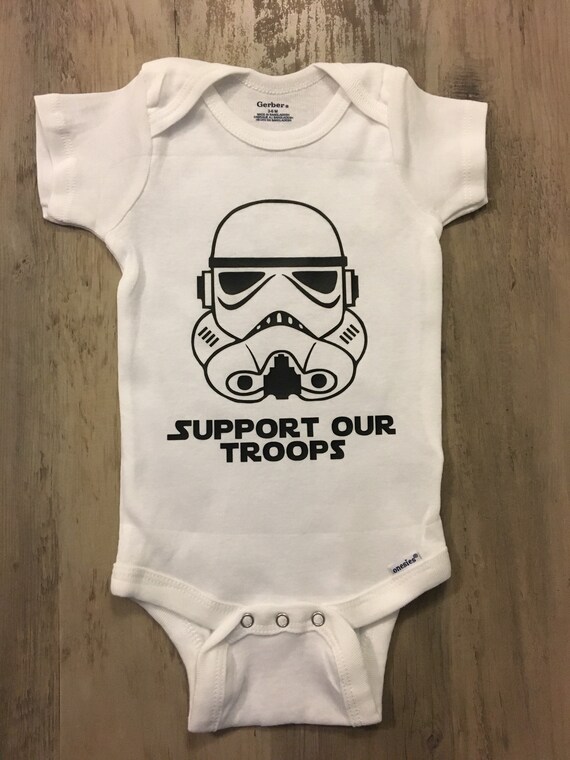 stormtrooper baby onesie