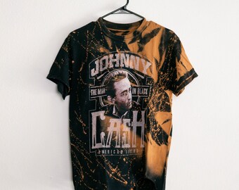 Custom Shirt -  Alternative Clothing - Edgy, Band Tee - Acid Wash - Rocker - Shredded Dreams