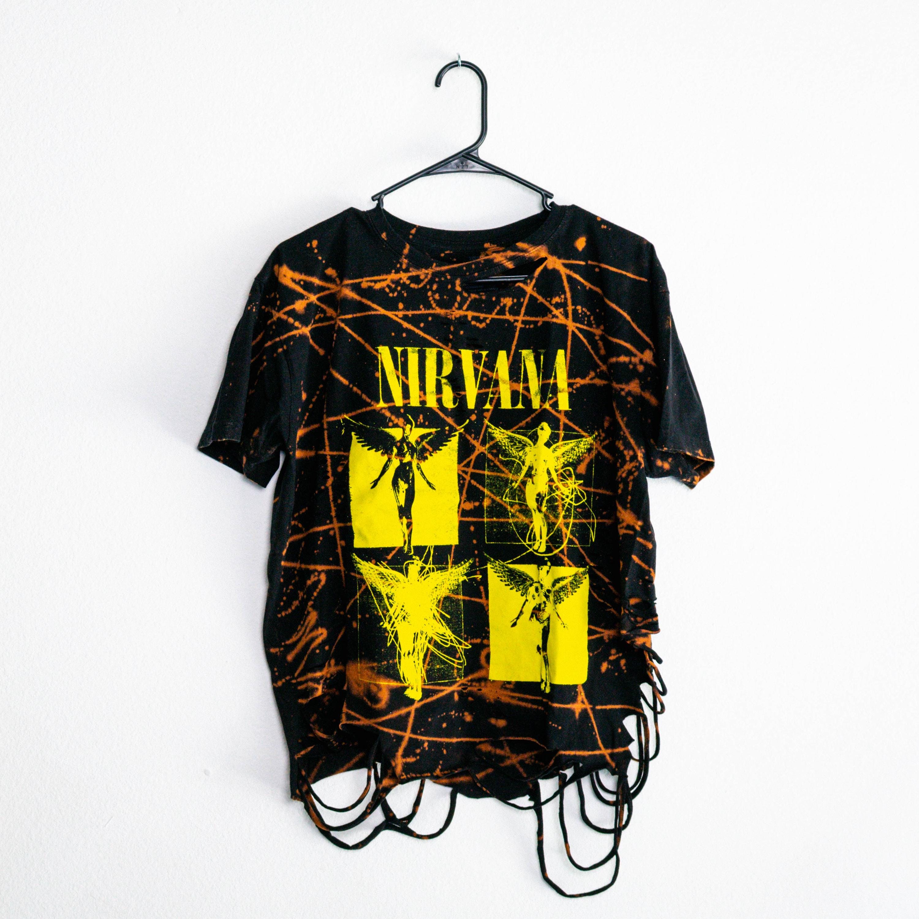 Nirvana Bleach Shirt - Etsy