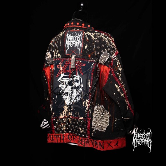 Ropa Punk Chaqueta Punk Personalizada Ropa Alternativa | Etsy México