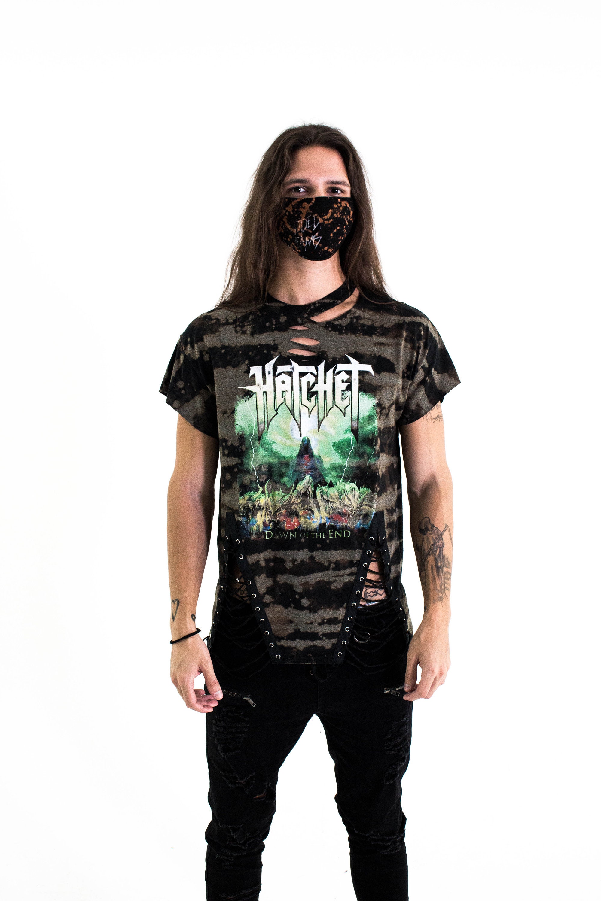 Metal Band Shirts Custom Band Tees Grunge Clothing | Etsy