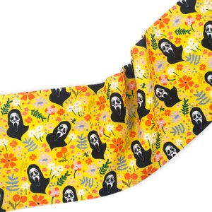 5&quot; x 58&quot; Strip Bullet Knit Fabric, Easter, Scary Easter, Easter Ghost, Easter Fabric (PD-ET2)
