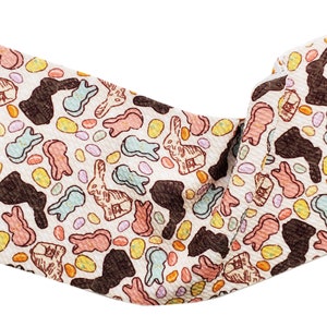 Precut Bullet Strips, 5&quot; x 58&quot; for Headband, Headwraps, Bows, Easter Headband Fabric (ET96)