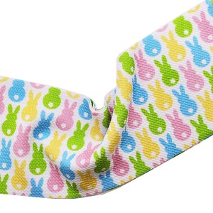 Precut Bullet Strips, 5&quot; x 58&quot; for Headband, Headwraps, Bows, Easter Headband Fabric (ET68)