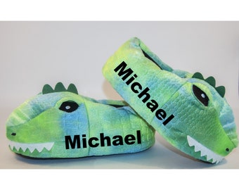 mens dinosaur slippers