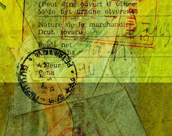 Typography Collage Sheet: Printable Junk Journal Paper (Digital Download)
