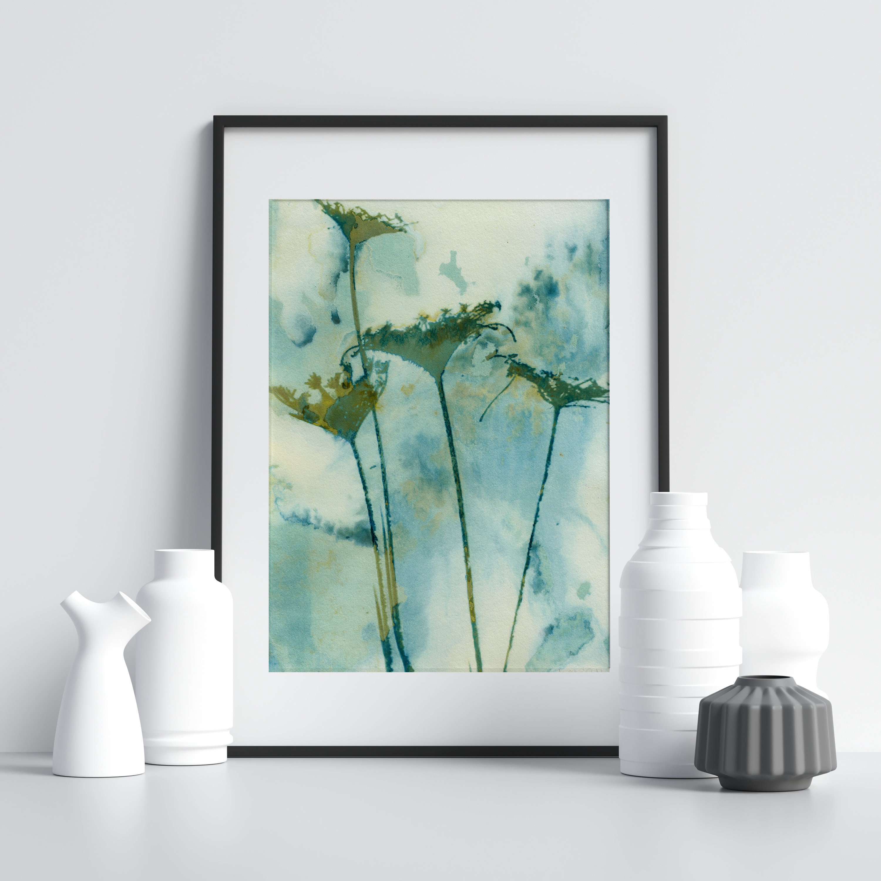 Botanical Wall Art QUEEN ANNE of the MEADOWS Botanical - Etsy UK