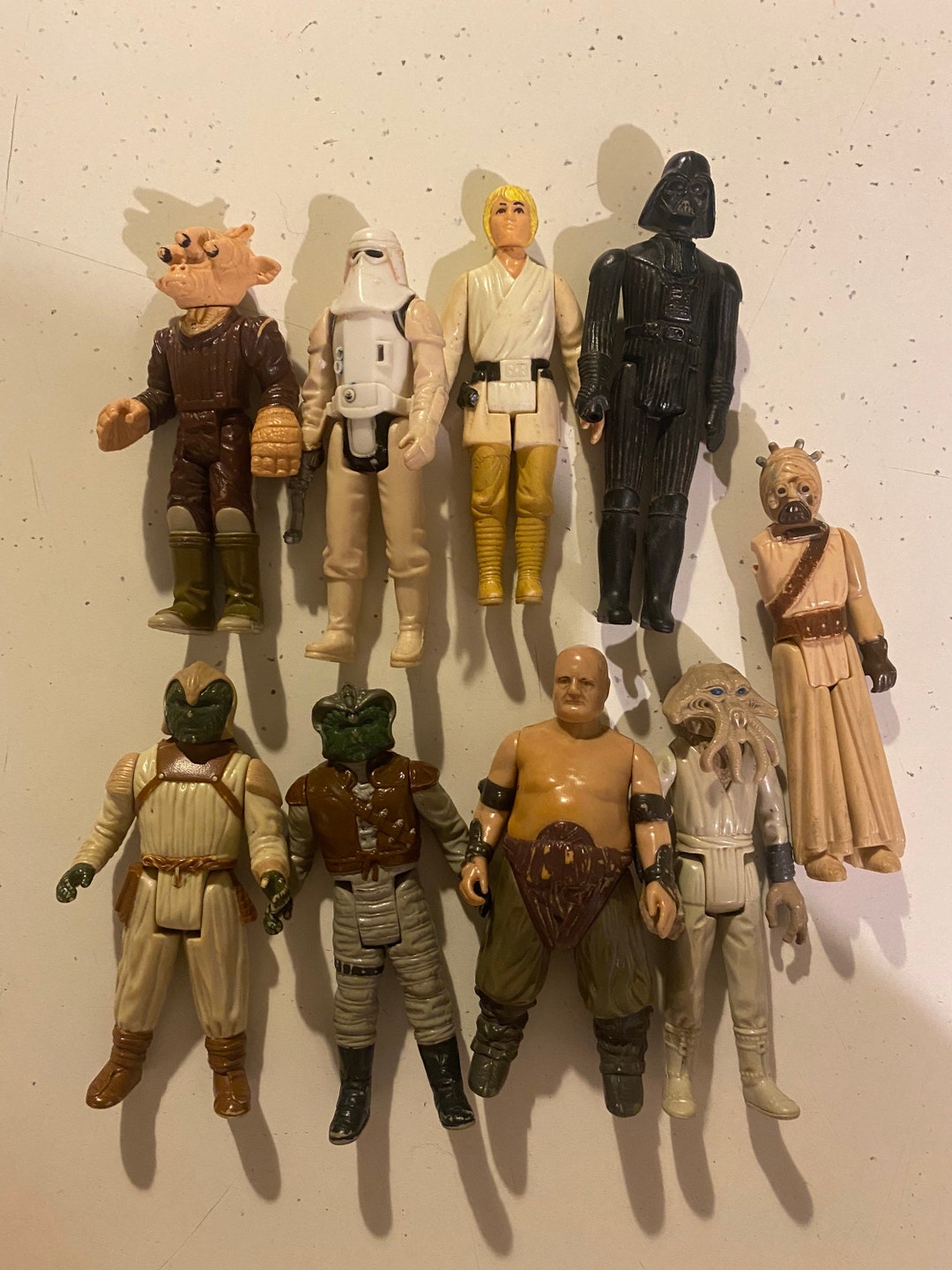 Vintage 19771983 Original Star Wars Action Figure Lot of (8) Luke