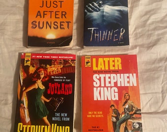 Stephen King Book Lot of (4) Paperbacks