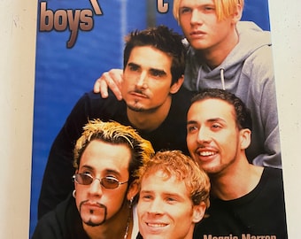 Vintage 2000 Backstreet Boys - Hardcover w/ Dustjacket - Barnes and Noble - Like New