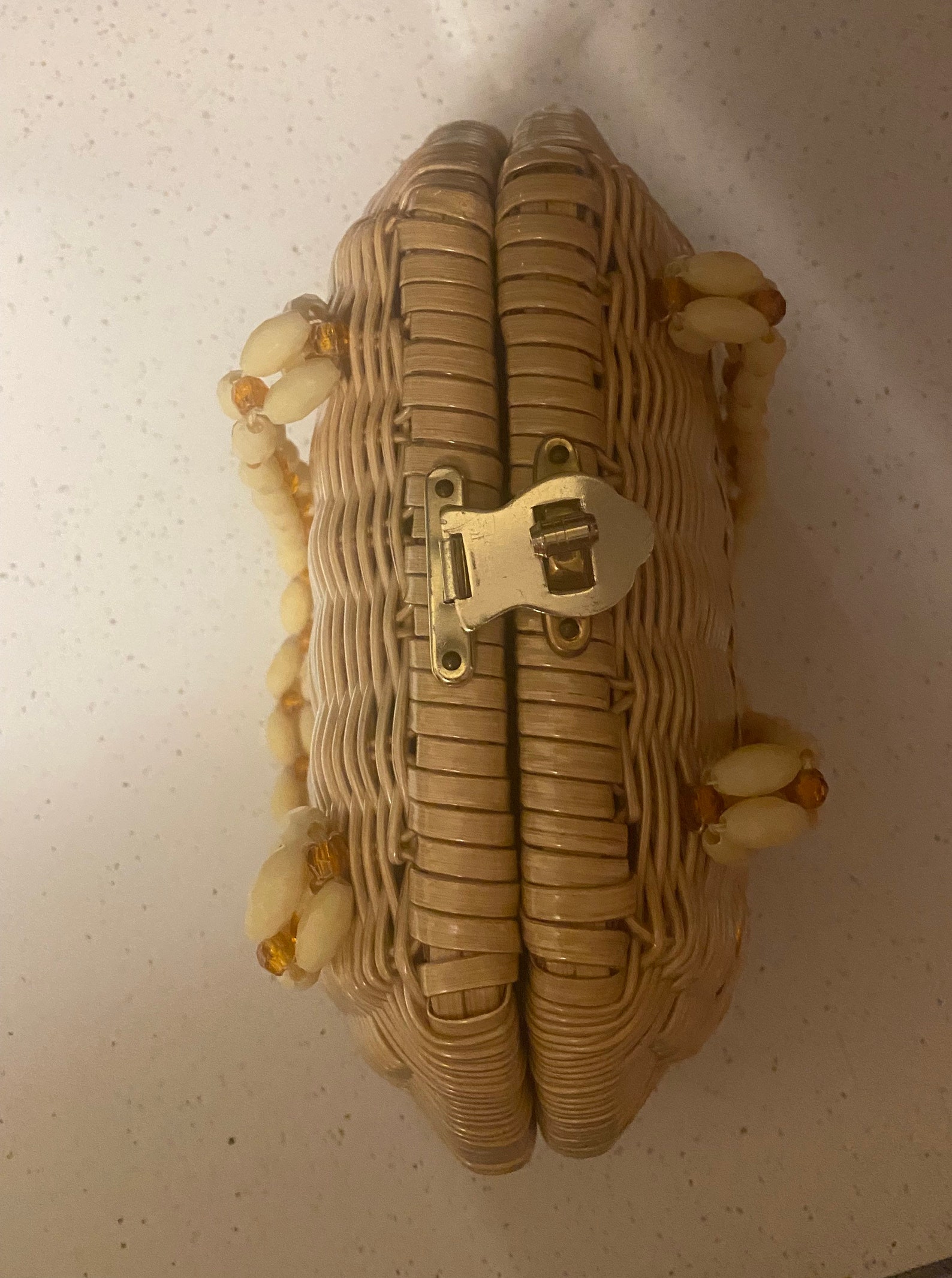 Vintage 1950s Wicker Purse Golden Girls Sophia Petrillo Etsy