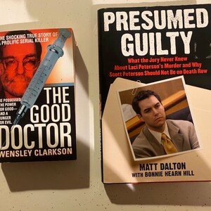 Vintage True Crime Book Lot of (2)