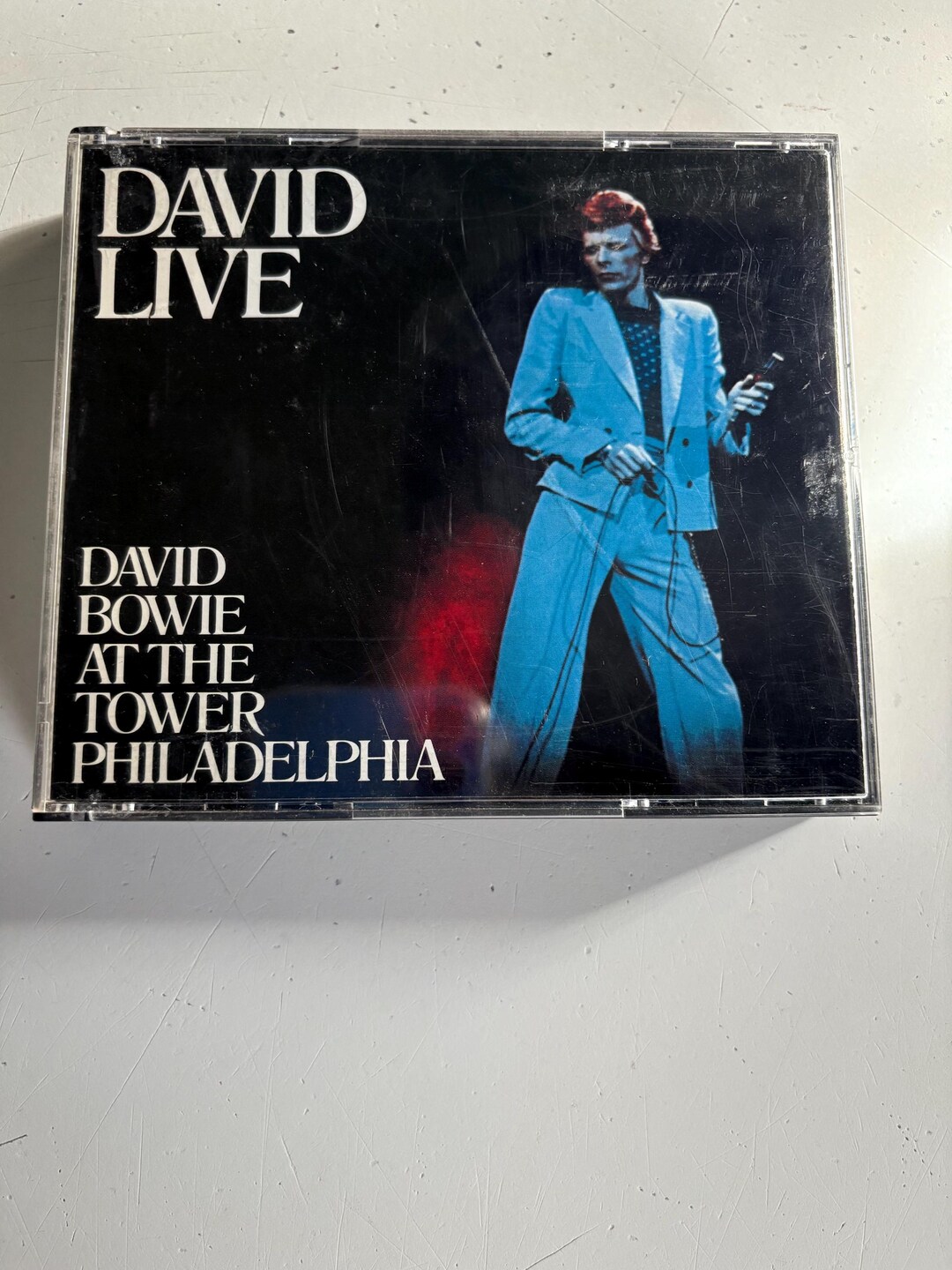 Vintage 1990 David Bowie at the Tower Philadelphia - David Live CD Box ...