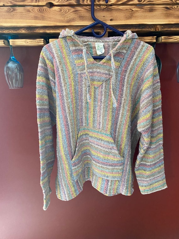 Vintage 1990’s Pilotzi Baja Hoodie - Drug Rug - Pa