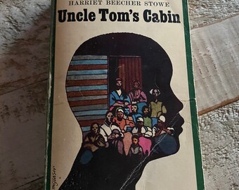 Vintage 1966 Uncle Toms Cabin Book by Harriet Beecher Stowe - Paperback