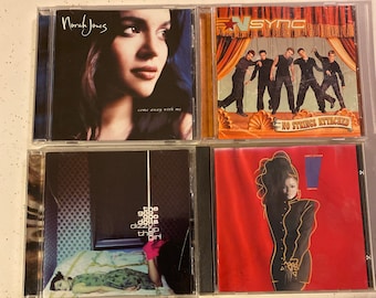 Vintage CD Lot -  Janet Jackson, The Goo Goo Dolls, Norah Jones & Nsync  (Lot of 4 CD’s) 80’s 90’s - Y2K music Alternative Rock - Tested