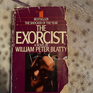 Vintage 1972  The Exorcist Paperback - Bantam Edition