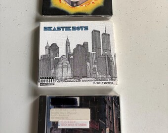 Vintage 1989 Beastie Boys CD Lot of (3) Paul’s Boutique 1998 Hello Nasty & 2004 To the 5 Boroughs w/ Slipcover