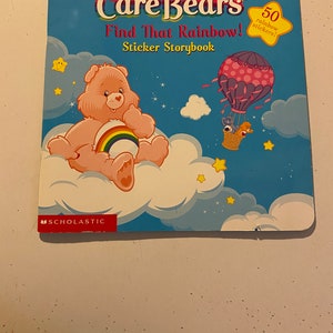 Care Bears Christmas Stickers Vintage 1983 Unused Sticker Sheet