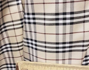 burberry fabric etsy