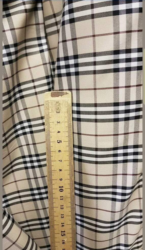 Nova check cotton fabric 150 cm wide 